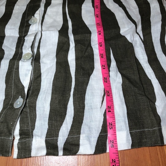 Rachel Zoe 100%Linen sleeveless crop top size XL - Picture 8 of 8